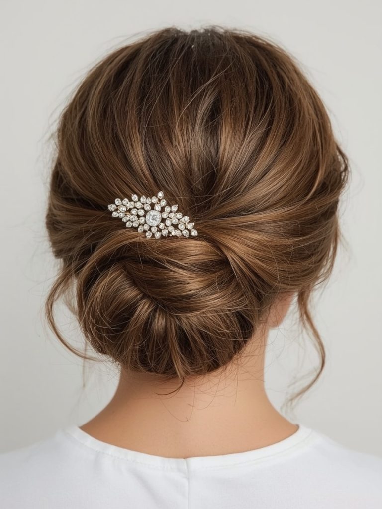 Knotted Braid Updo Bridemaids Hairstyles