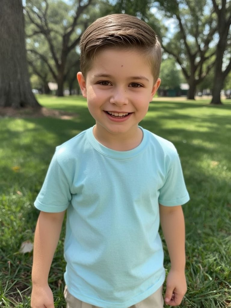 Boys Summer Haircut: The Spiked Front