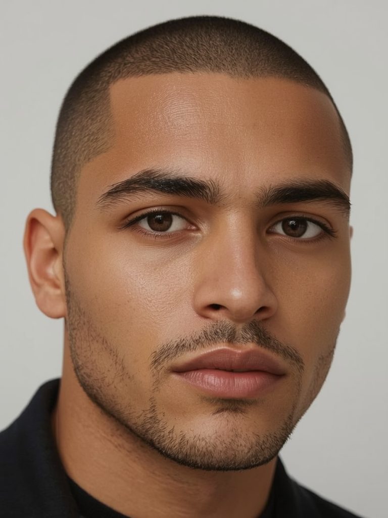 Men's Short Hair: The Short Textured Curls with Fade