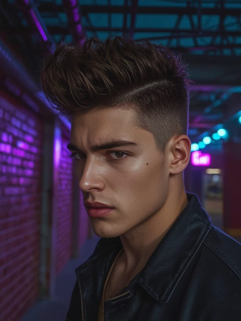 Men's Short Hair: The Choppy Crop with Taper