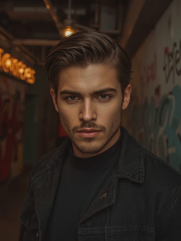 Men's Short Hair: The Textured Top with High Fade