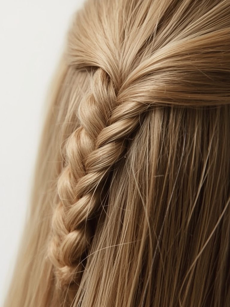 Braids Ideas: Criss Cross Braids Hair Style