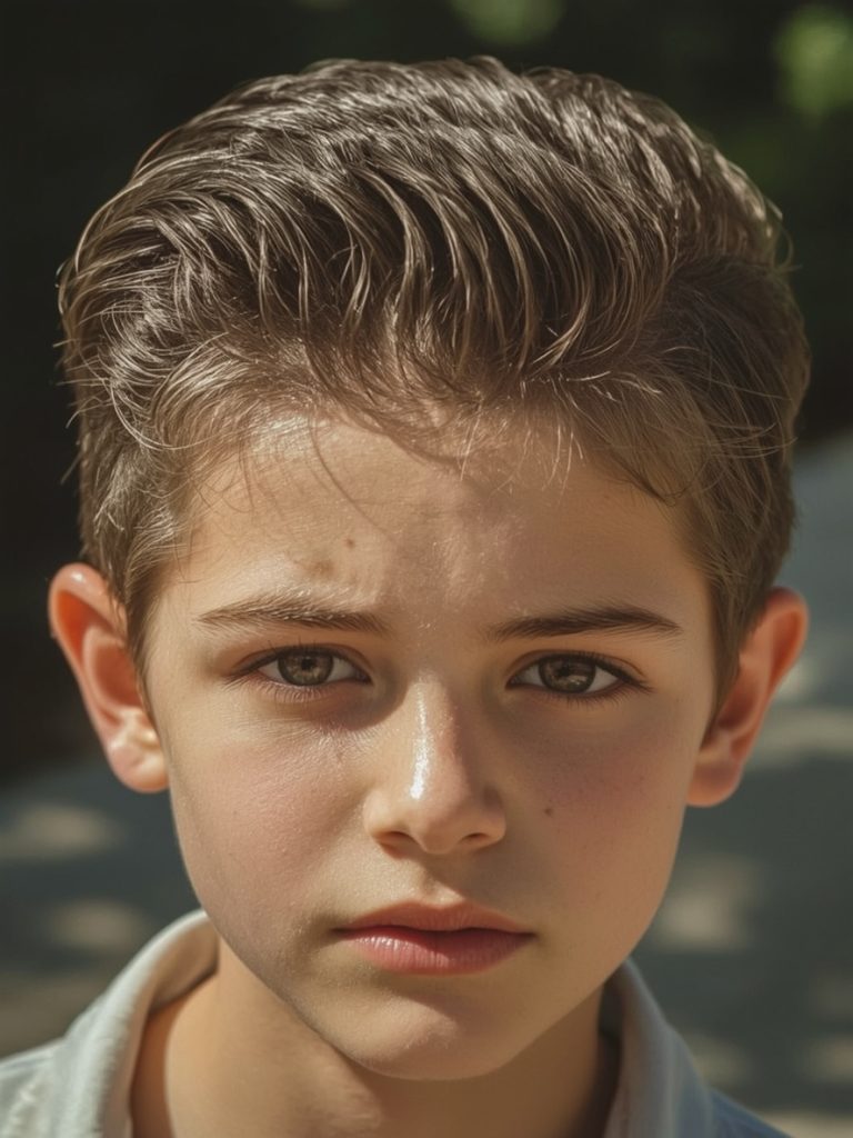 Boys Summer Haircut: The Mid Fade