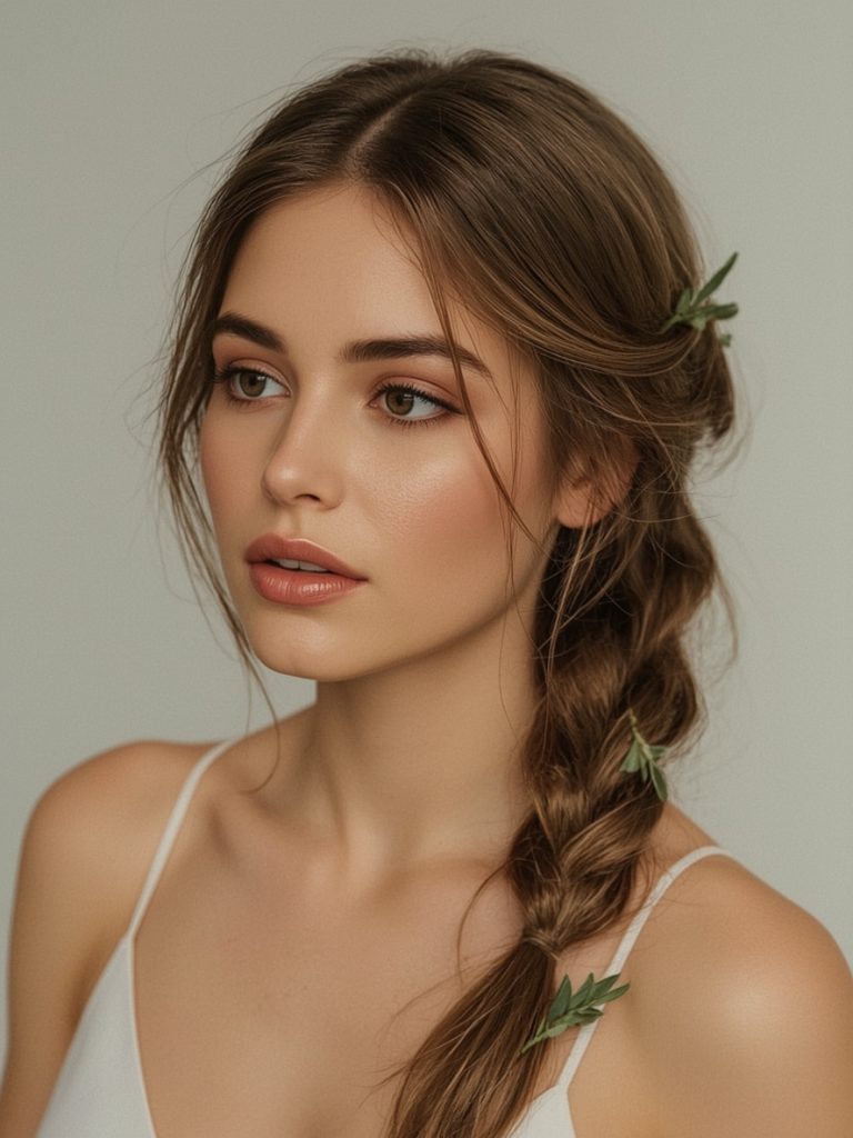 Pearl Accented Updo Bridemaids Hairstyles