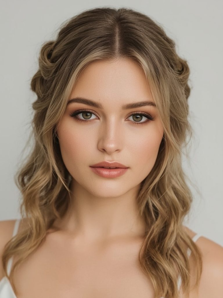 Vintage Rolls Bridemaids Hairstyles