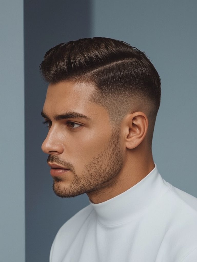 Men's Short Hair: The Caesar Cut