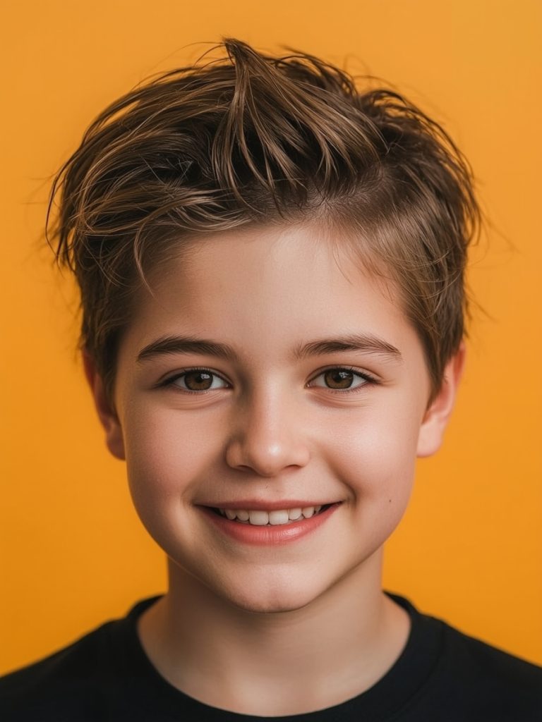 Boys Summer Haircut: The French Crop