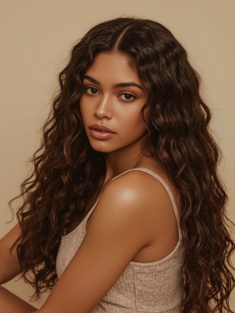 Hair Styles Curly Hairstyles: Curly Side Braid