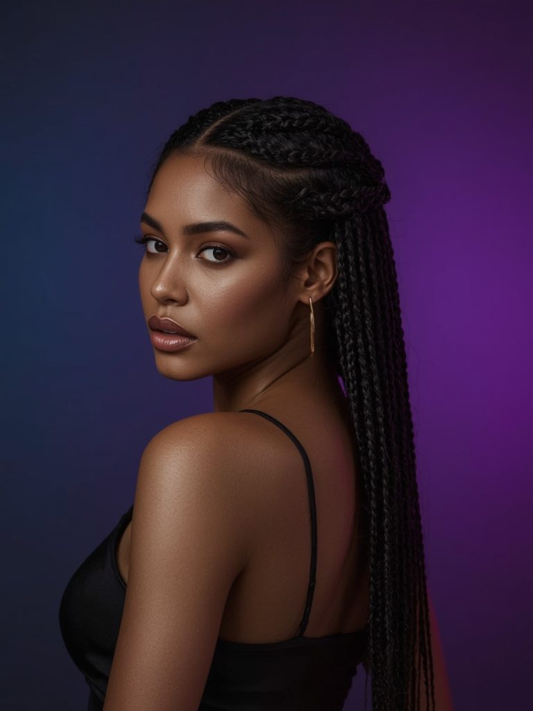 Braids Ideas: Pull-Through Braid Hair Style