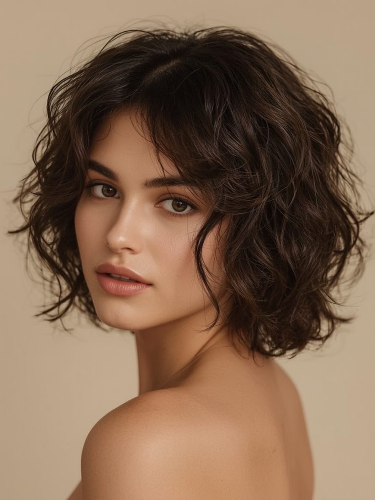 Hair Styles Curly Hairstyles: Curly Waterfall Braid