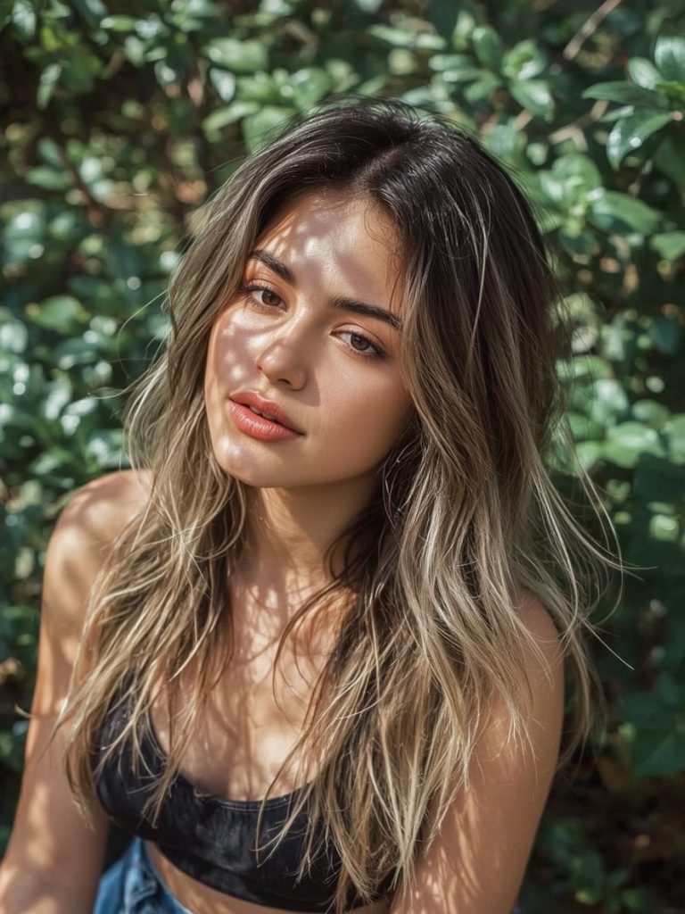 Hidden Heart Undercolor Hair