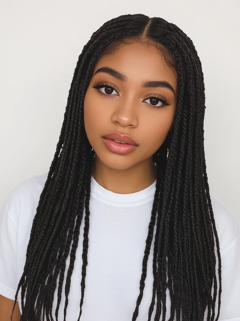 Braids Ideas: Box Braids Hair Style