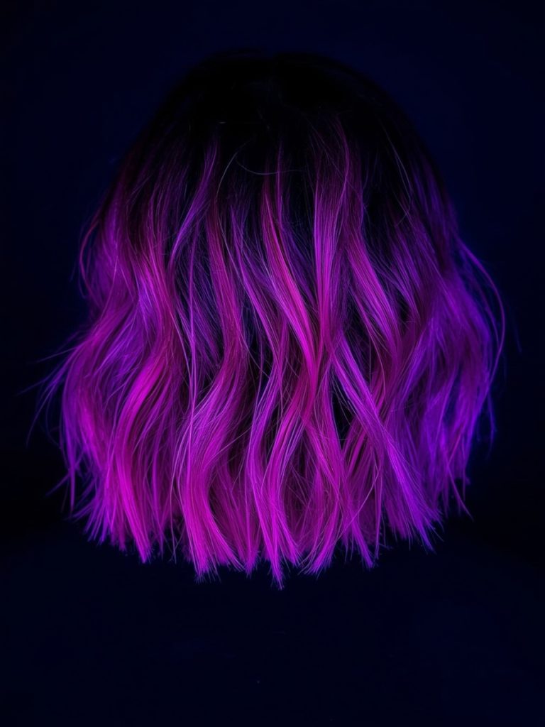 Rose Gold Undercolor Hair