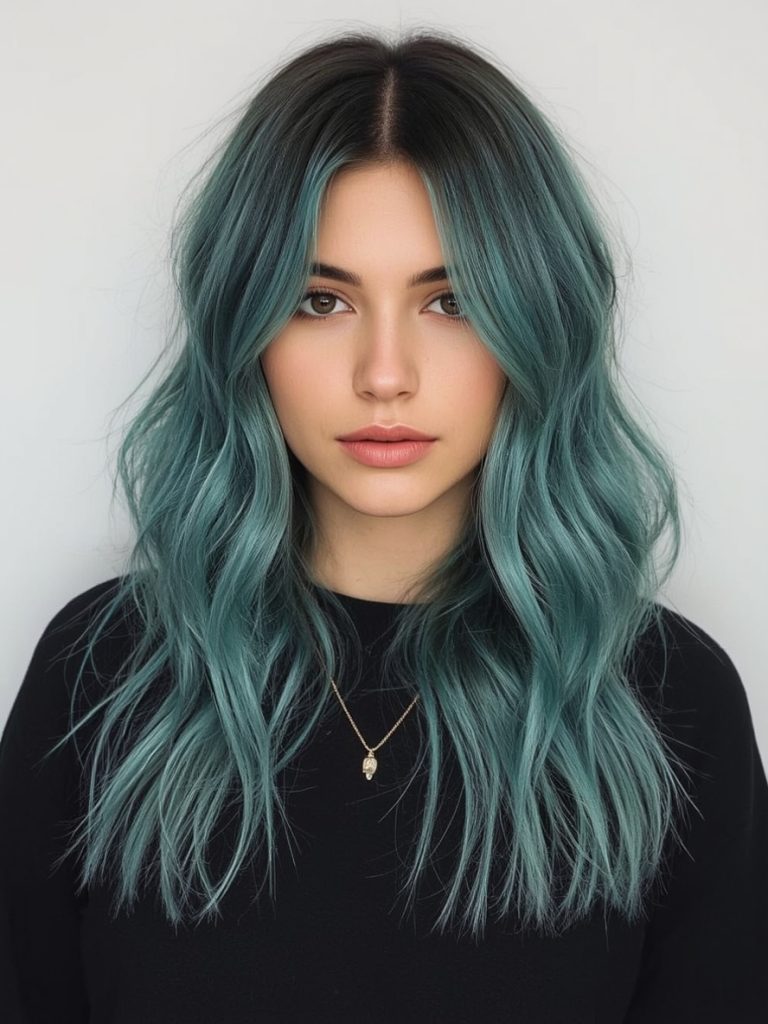 Galaxy Undercolor Hair