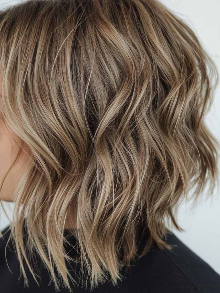 Shoulder Skimming Bob with an Undercut for Shoulder Length Hair Thin Fine