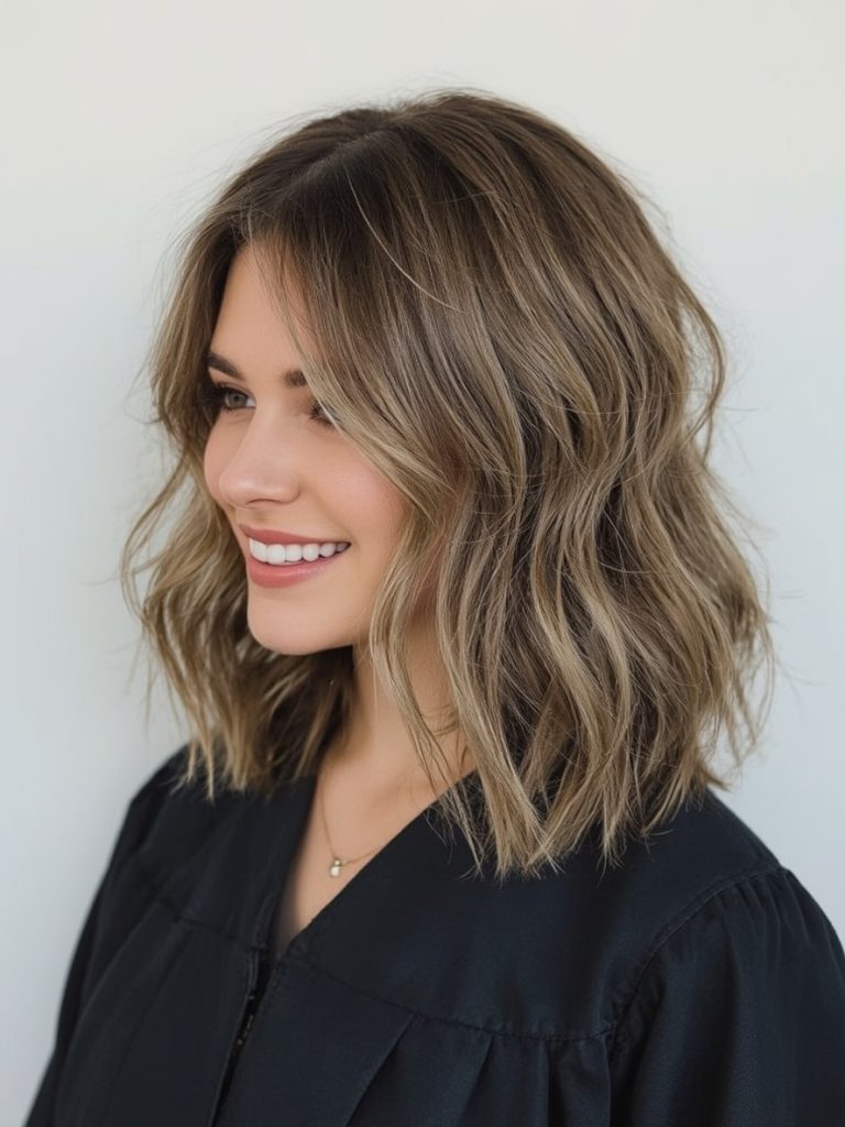 Space Buns Graduation Hair