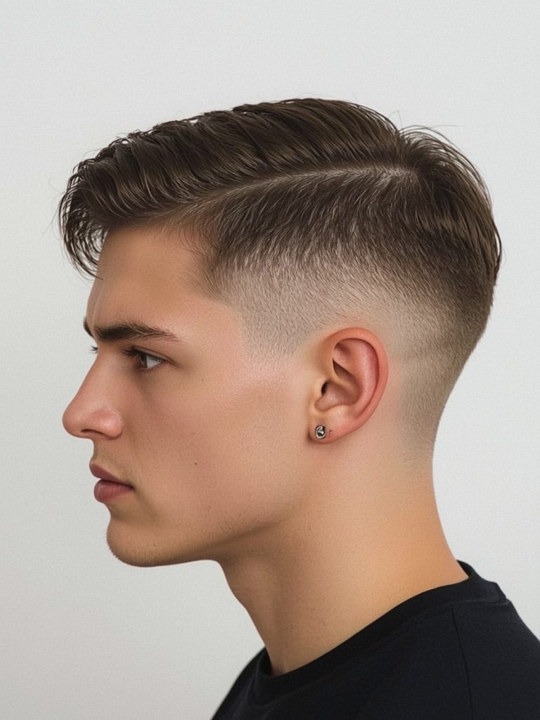 Men's Short Hair: The Pompadour