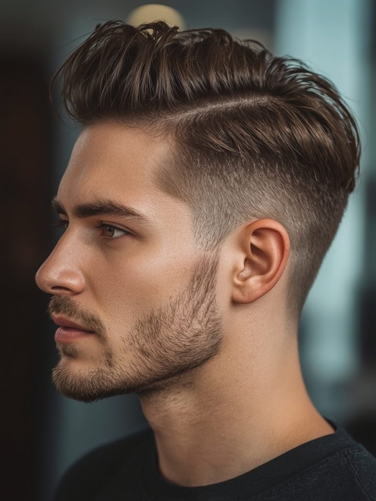 Men's Short Hair: The Side Part