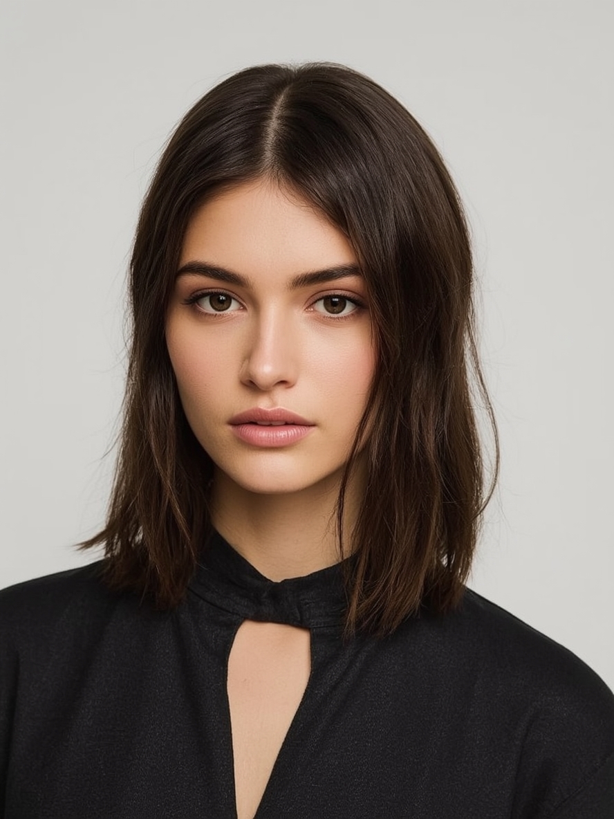 The French Bob for Shoulder Length Hair Thin Fine