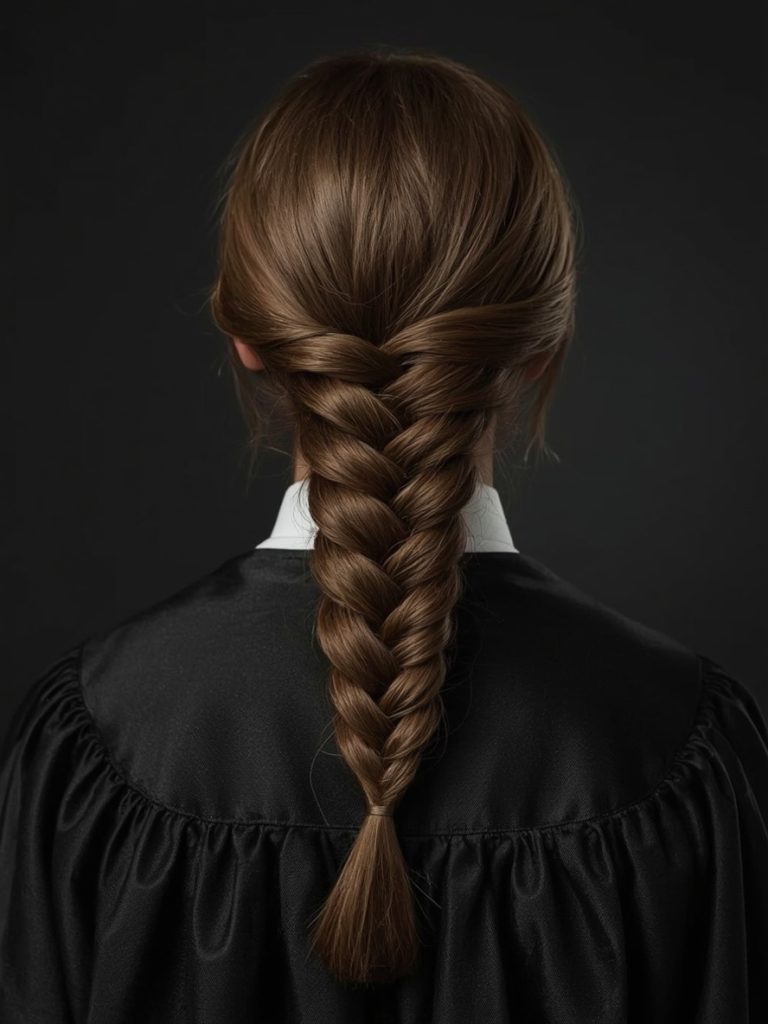 The Effortless Low Bun Graduation Hair