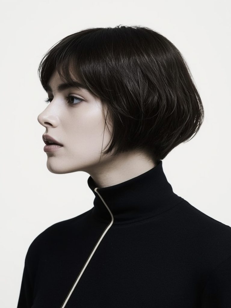 One-Length Cut with Beach Waves for Shoulder Length Hair Thin Fine