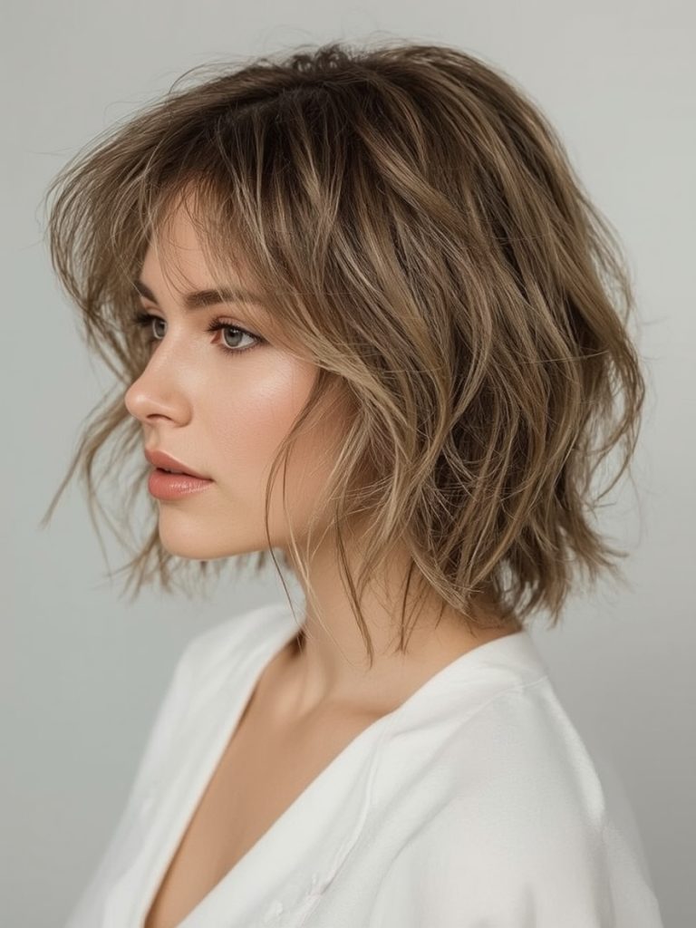 Hidden Layers Cut for Shoulder Length Hair Thin Fine