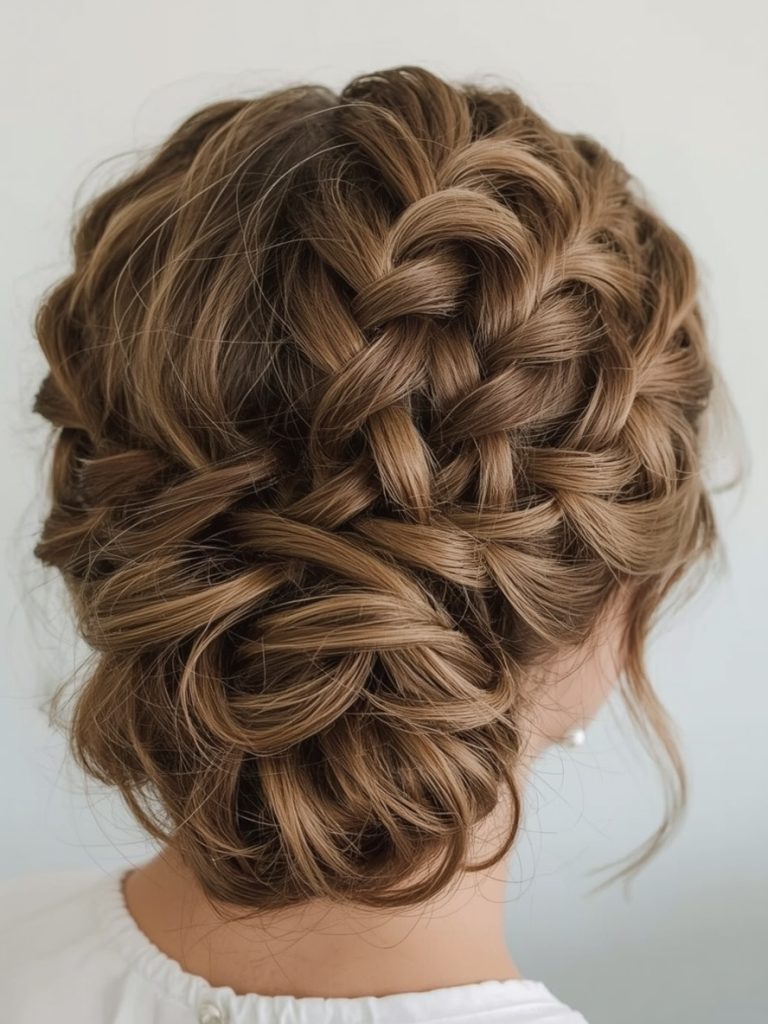 Voluminous Hollywood Waves Graduation Hair