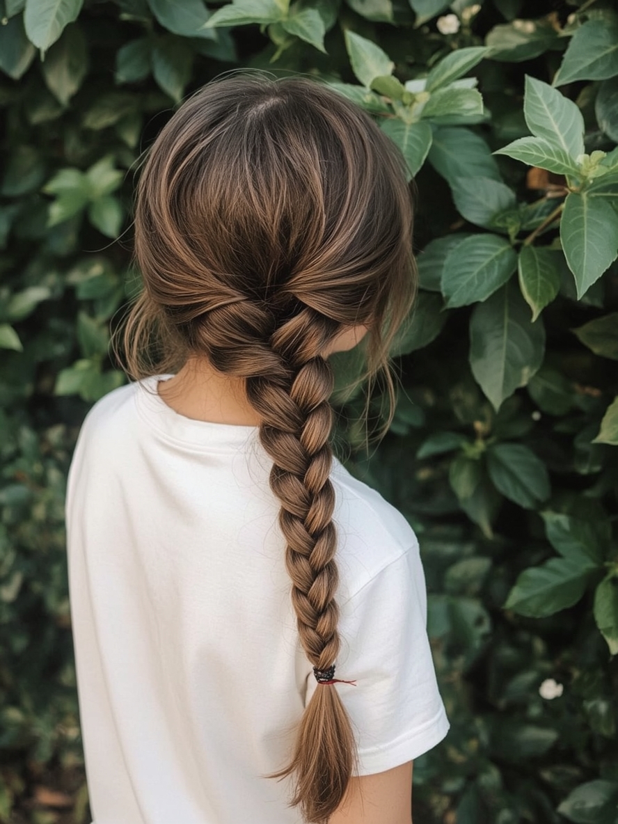 Braids Ideas: The Classic Three-Strand Hair Style