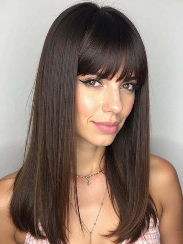 Long Haircut Ideas: Long Hair with Crimped Texture