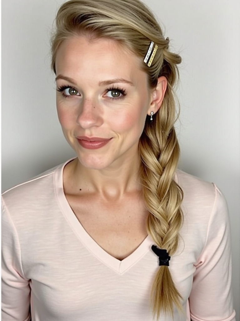 Easy Hairstyles For School: Crimped Hair