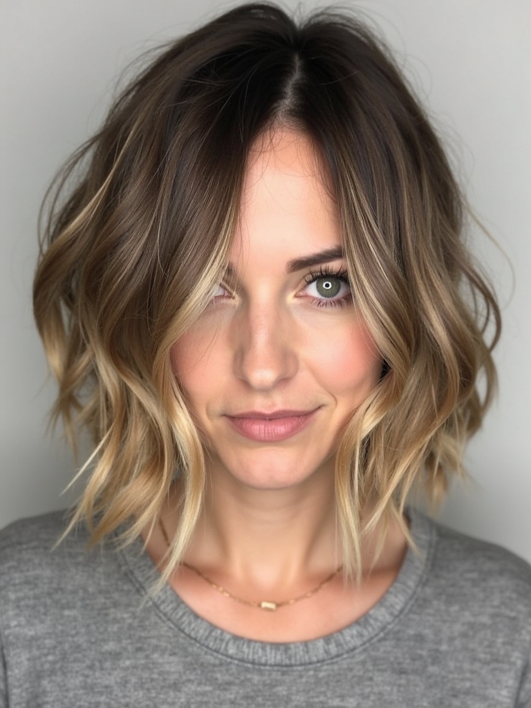 Angled Bob Haircut: Knotted Angled Bob