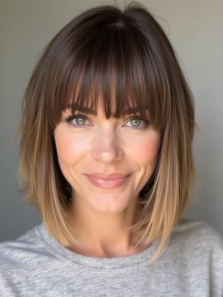Angled Bob Haircut: Twisted Angled Bob