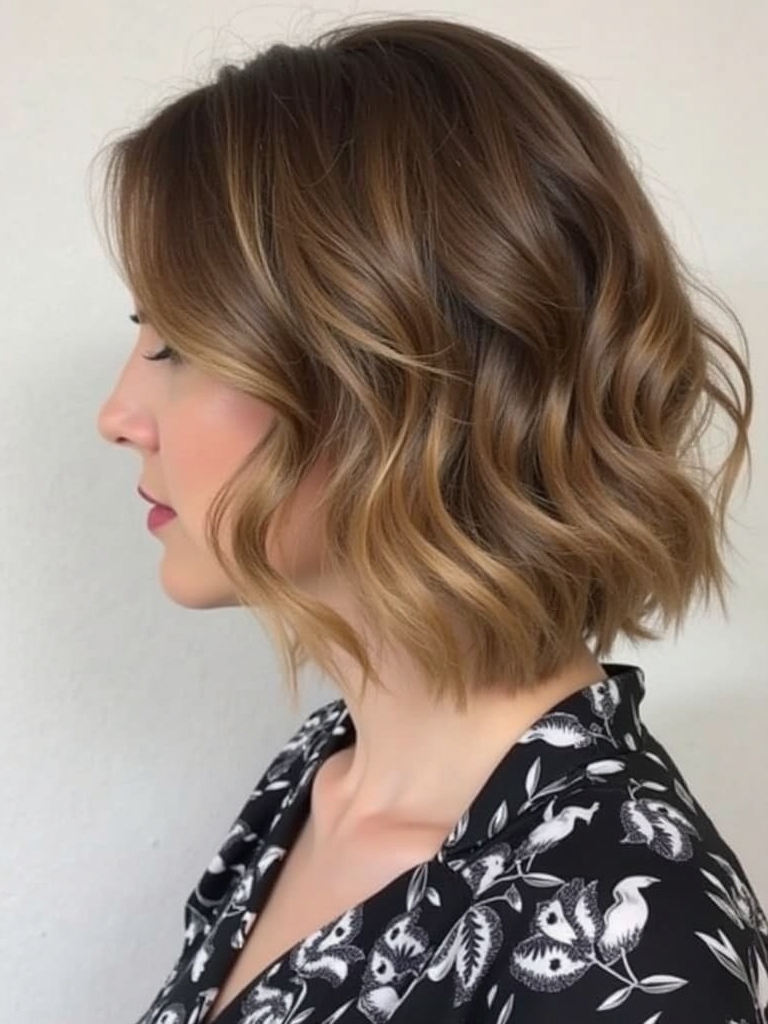 Angled Bob Haircut: Sleek and Straight Angled Bob