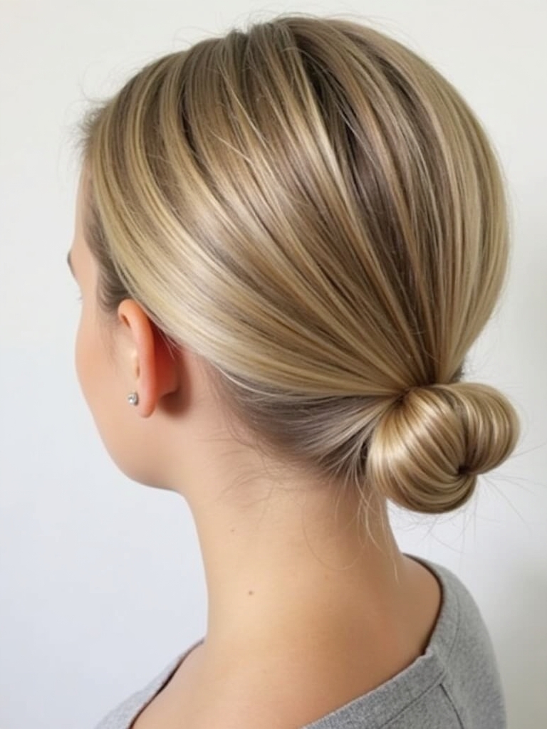 Easy Hairstyles For School: Bandana Updo