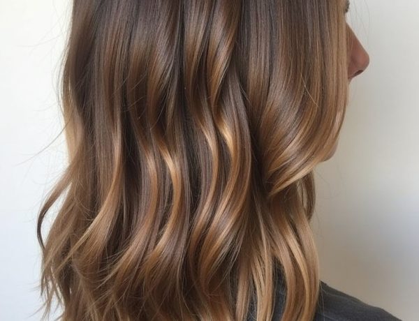 Honey Brown Balayage: Chestnut Charm