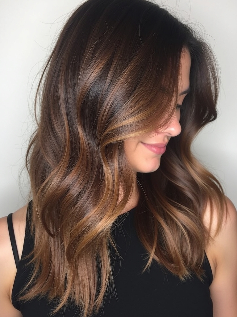 Caramel Ombre Fade Balayage