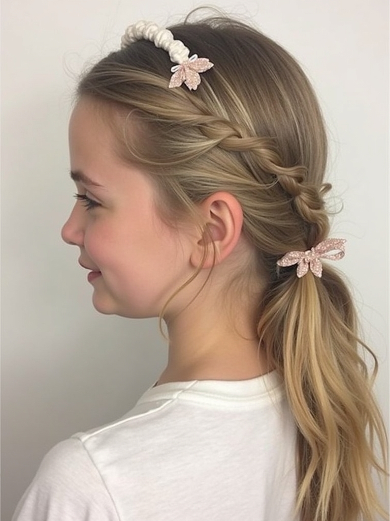 Easy Hairstyles For School: Dutch Braid Pigtails