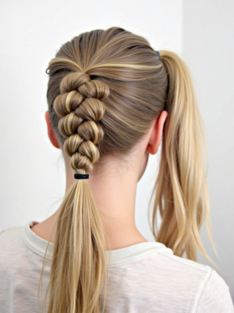 Easy Hairstyles For School: Side Braid