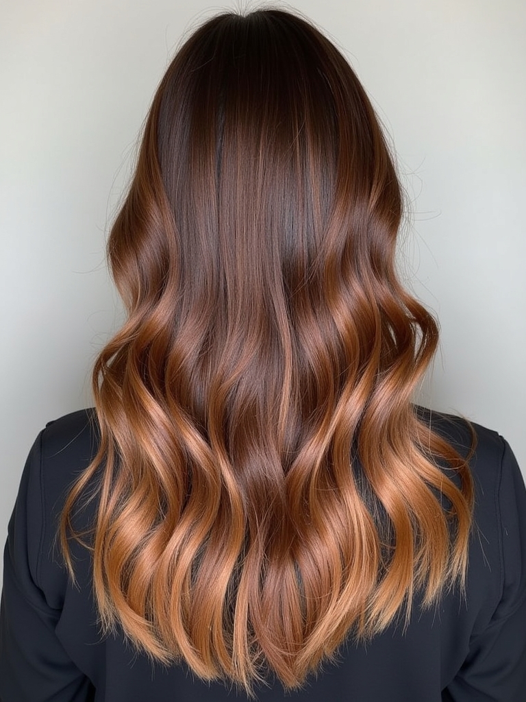 Ember Glow Caramel Melt Balayage