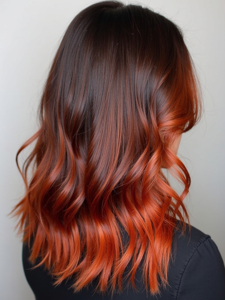 Caramel Chai Latte Balayage