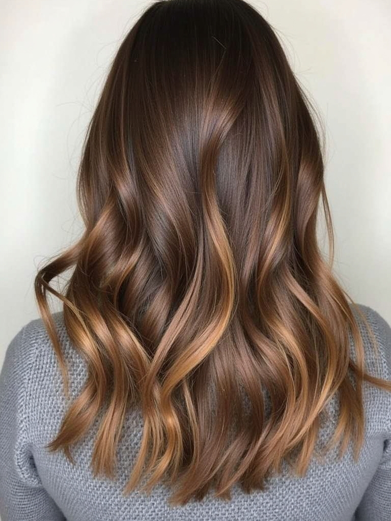 Toffee Kissed Caramel Balayage