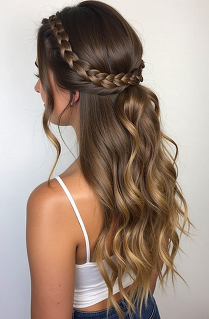 Long Haircut Ideas: Long and Sleek with Center Part