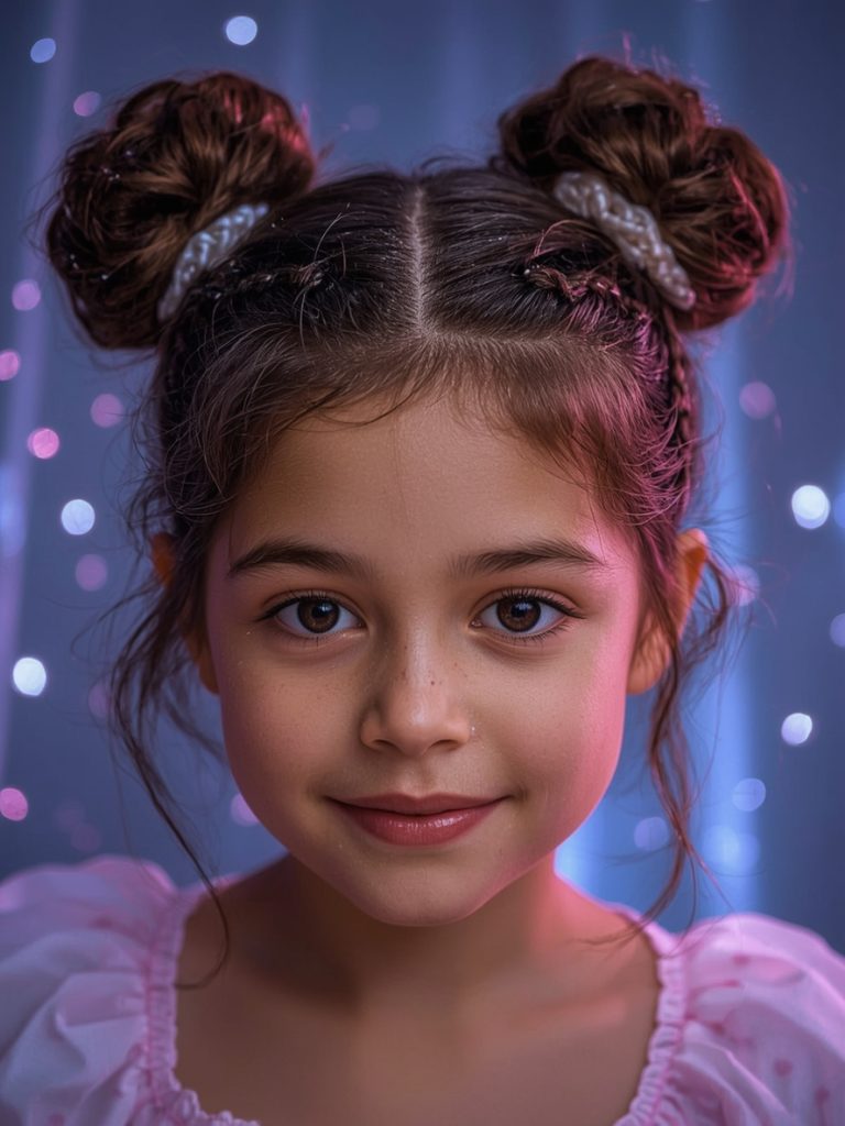 Hair Styles Kids: Side Swept Bangs