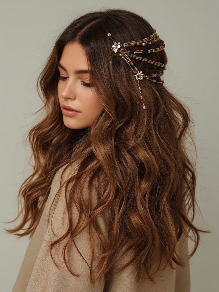 Hair Wrap Designs : High Ponytail with Wrapped Base