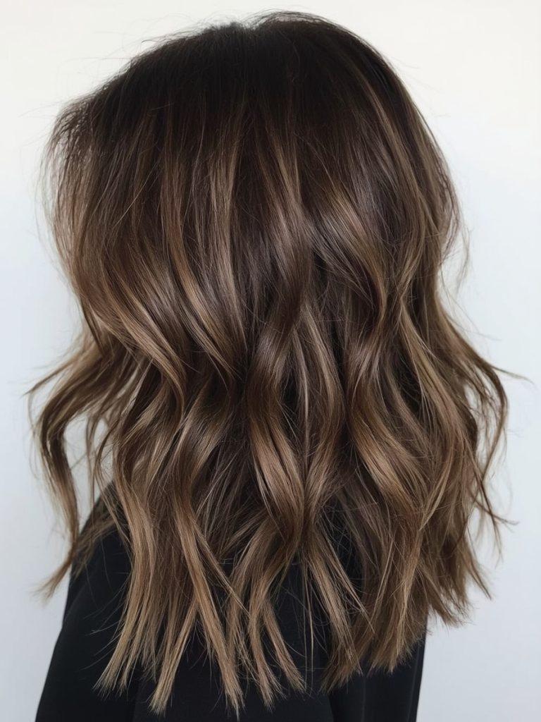 Brunette Summer Hair 2025: Brunette Blunt Cut