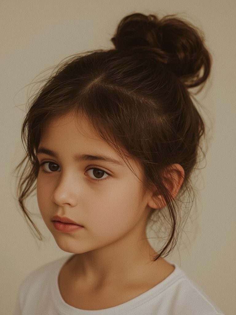 Hair Styles Kids: Two Braids