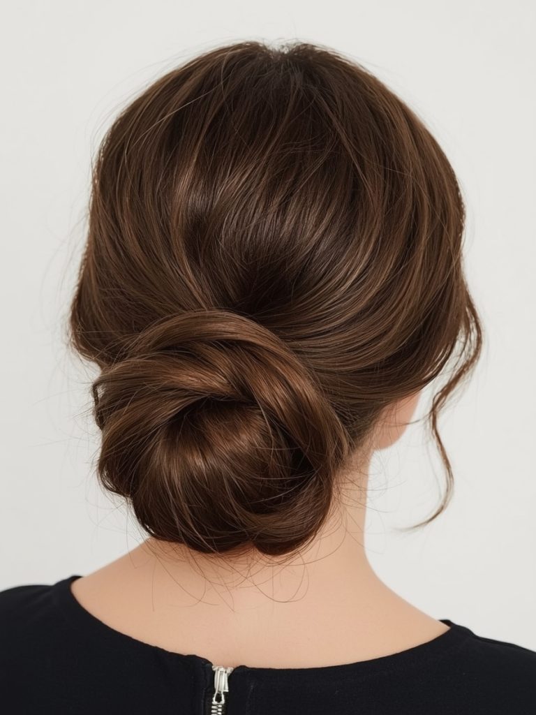 Brunette Summer Hair 2025: Natural Brunette Curls with Defined Edges