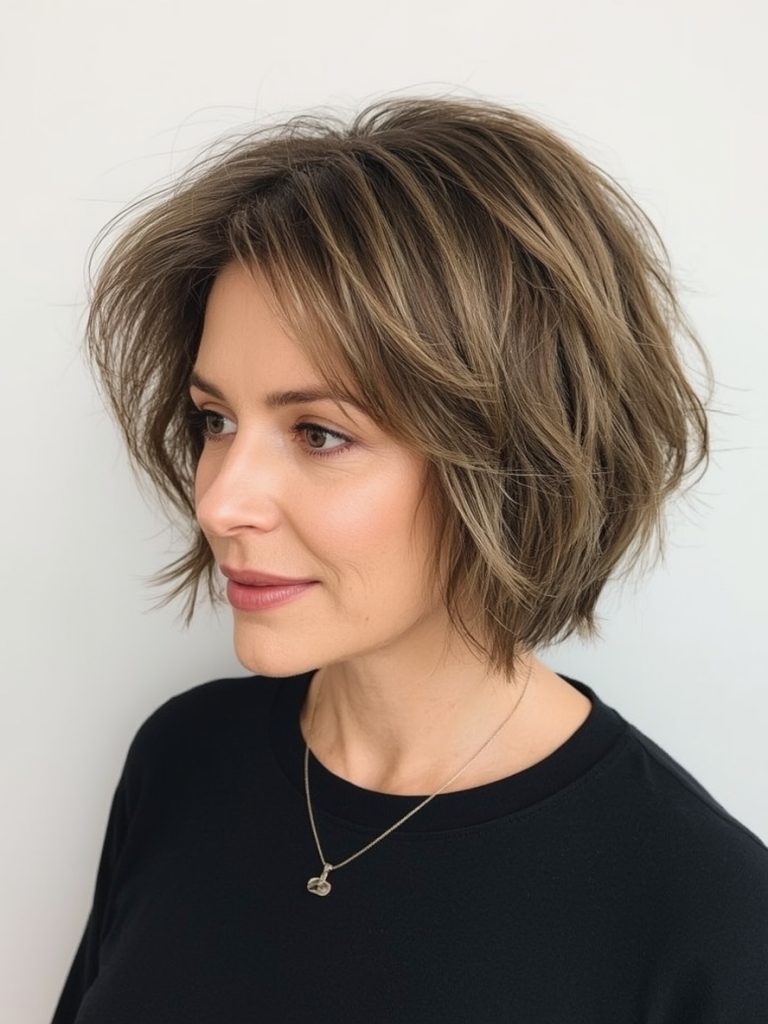 Hairstyles For Thin Fine Hair Over 60: Long Pixie Cut