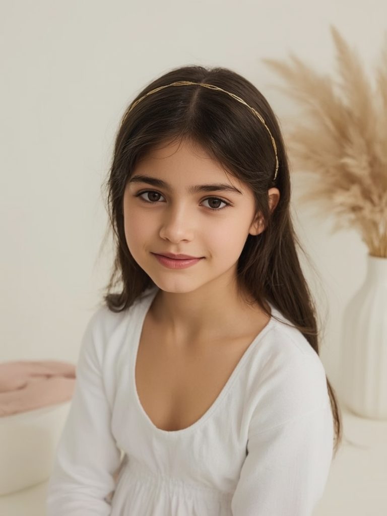 Hair Styles Kids: Space Buns with Braids