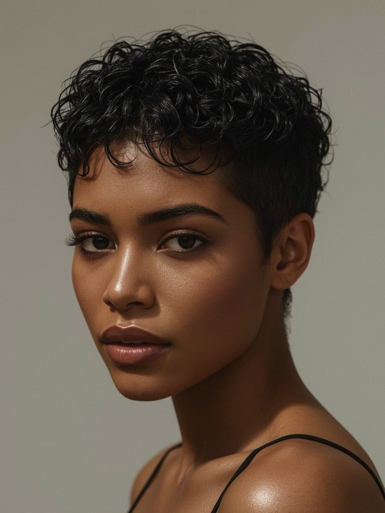Hair Styles Natural Hair Black: Tapered Haircut